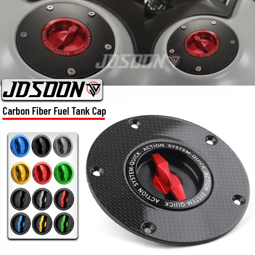 

For APRILIA RSV 1000 R RSV4 TUONO V4 R/RR/RF FACTORY Motorcycle Carbon Fiber Fuel Tank Cap Airbox Gas Oil Tank Cover Accessories