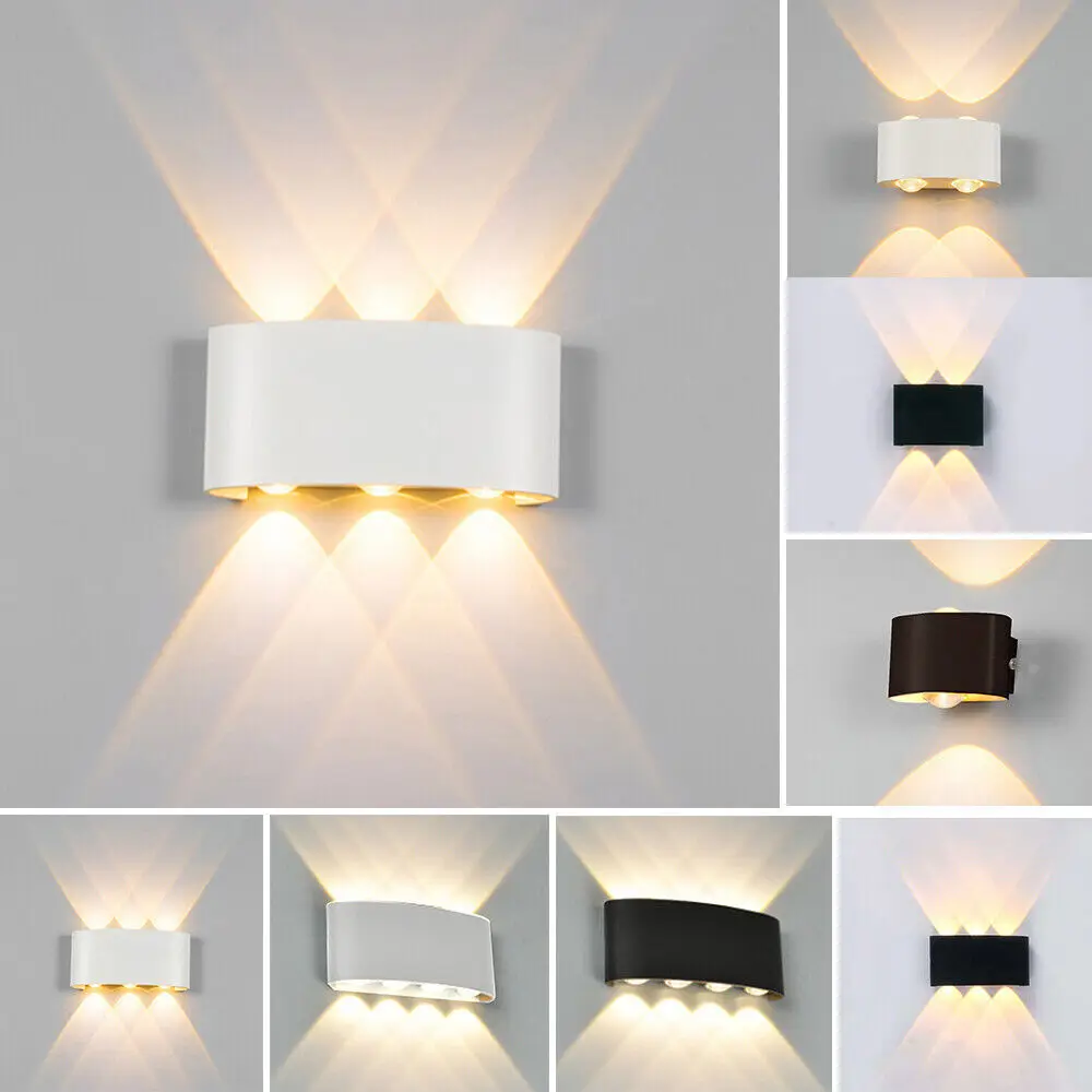 

2w/4w/6w/8w/10w/12w Modern Interior LED Wall Lamps Wall Sconce Aluminum Home Decor Living Room Bedroom Bedside Lamp Wall Lights