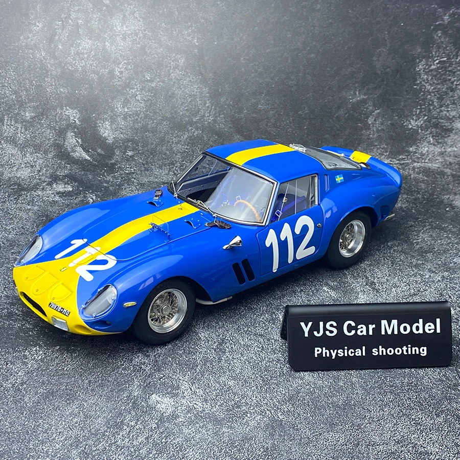 CMC 1:18 for Ferrari 250GTO Red 1# Le Mans Alloy Full Open model Collection model sports car  Classic car  Static ornament