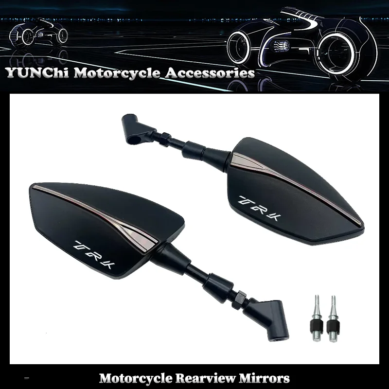 

For Benelli TRK502 TRK502X TRK251 TRK 502 TRK502X TRK 251 Aluminum CNC Motorcycle Side Mirror rearview Mirrors