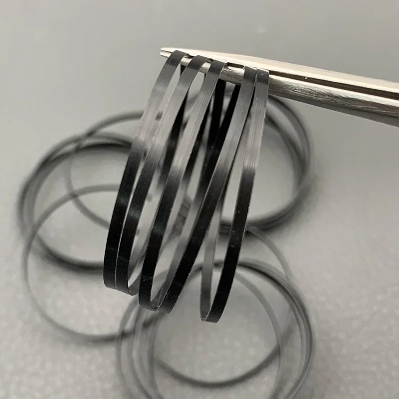 Black Height 1.4mm Thick 0.35mm Washer Glass Sealing O-Ring Watch Glass Waterproof Ring for Watch Repair Modified Part O-Ring