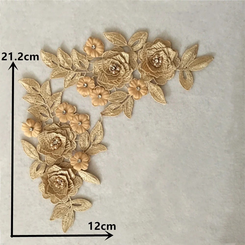 Fashion DIY Sewing Decoration Cheongsam Dress Costume Clothing Accessories Medium Corsage to Flower Clothes Damaged Patches