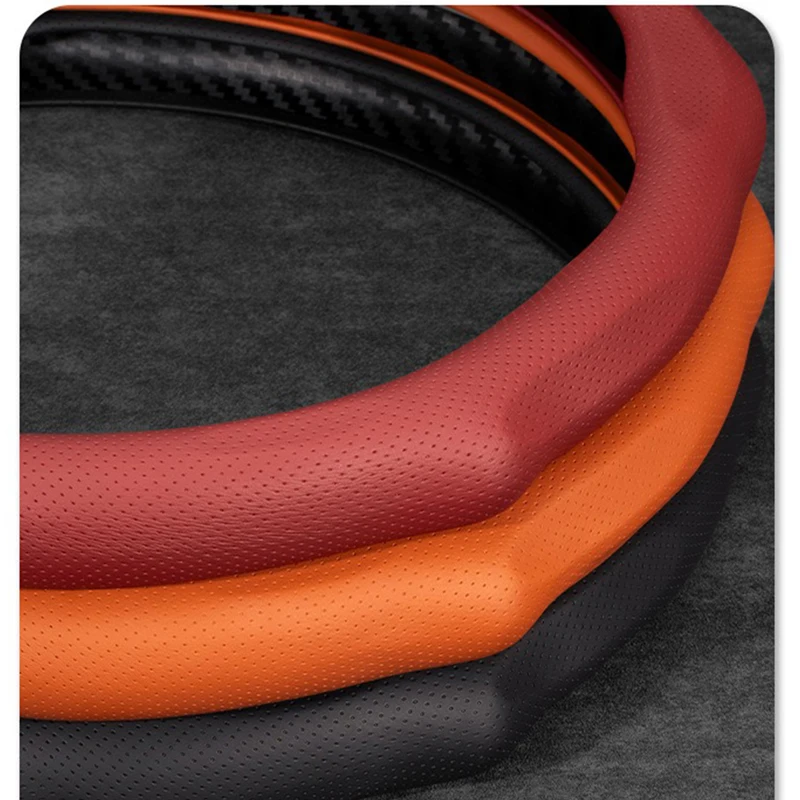 Ultra-thin Suede Car Steering Wheel Cover Non-slip Steering Wheel Booster Cover For Haval H9 GWM H1 H4 H6 H7 F5 F7 H2S F7H