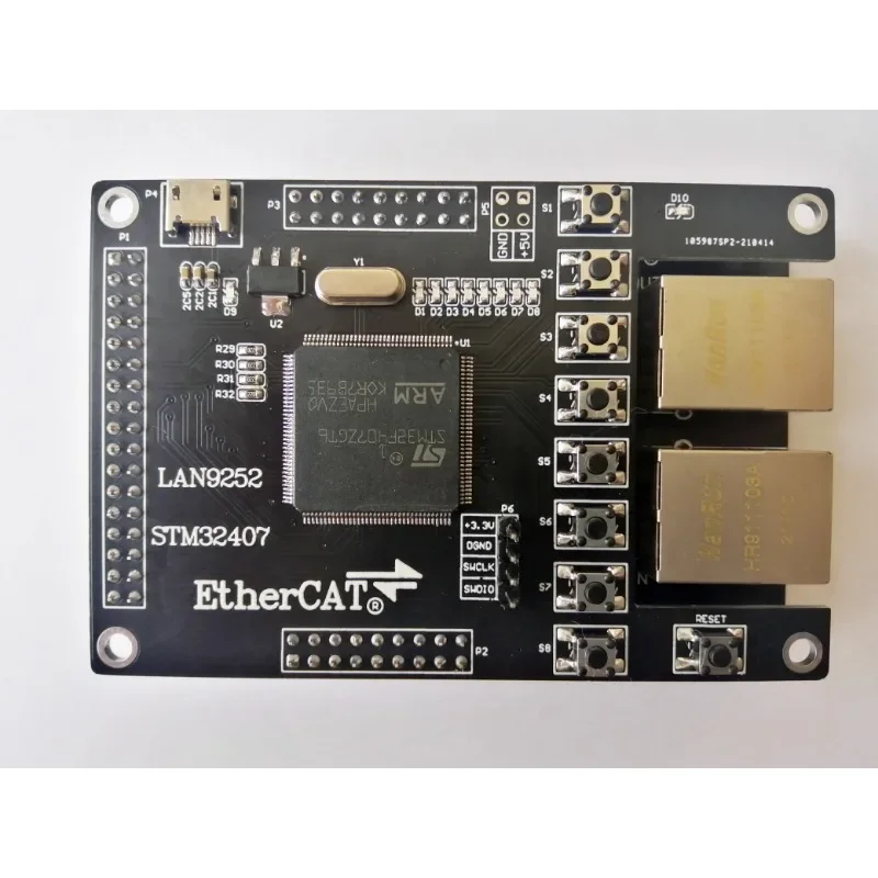 LAN9252 Slave LAN9252 Development Board EtherCAT Slave 16IO CIA402