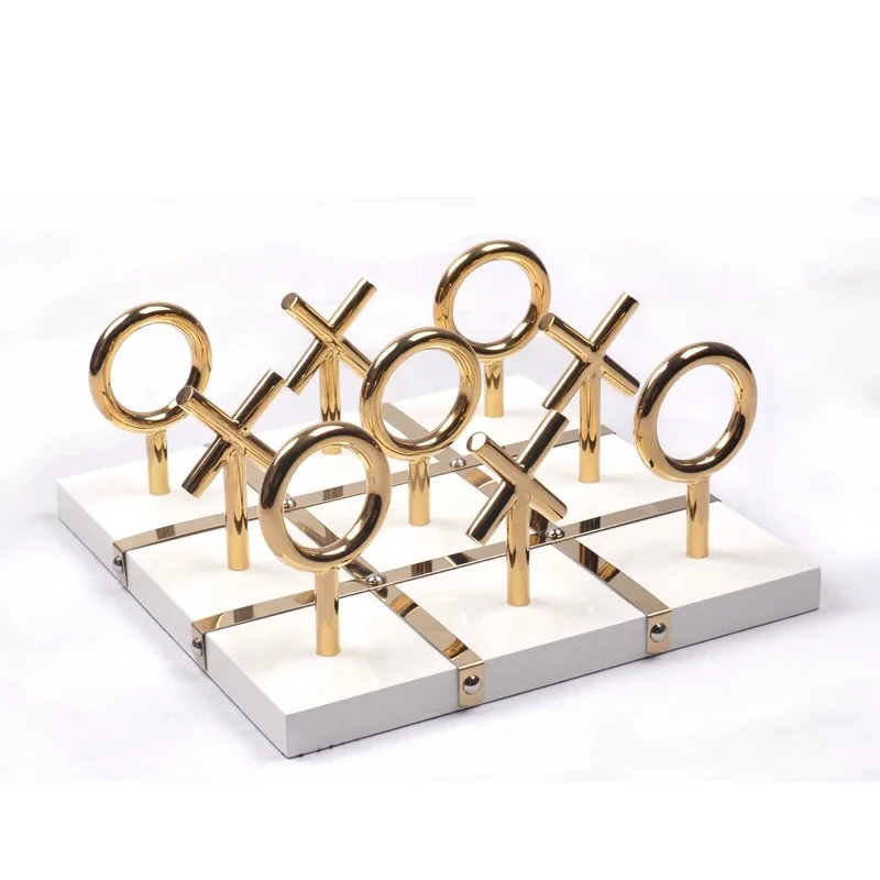 

Simple xo chessboard ornament model room soft decoration home decoration ornament jewelry