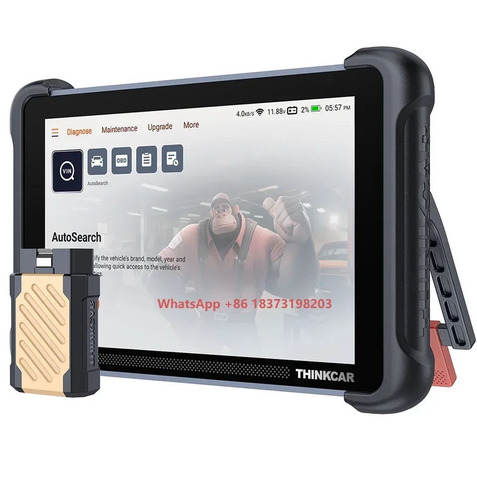 

Global Version THINKCAR THINKSCAN 689BT OBD2 Diagnostic Tool DOIP CANFD Bi-directional ECU Coding 34 Resets Lifetime Free Update