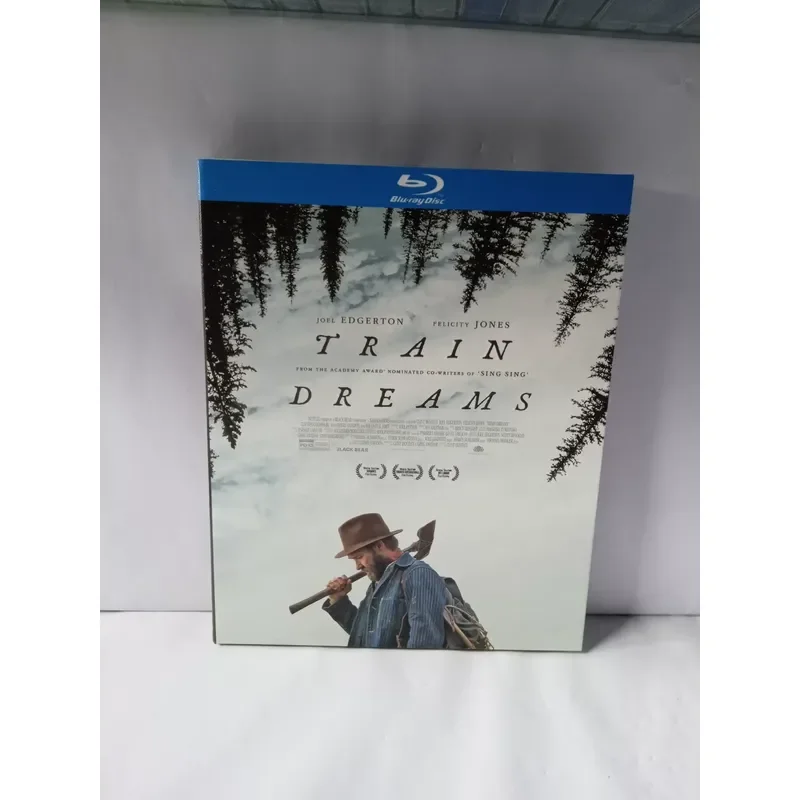 Blu-ray disc Train Dreams 2025 high definition movie collection for home theater entertainment system