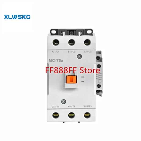 

100% brand new original MC-75A contactor AC110V AC220V AC380V AC24V AC36V AC48V