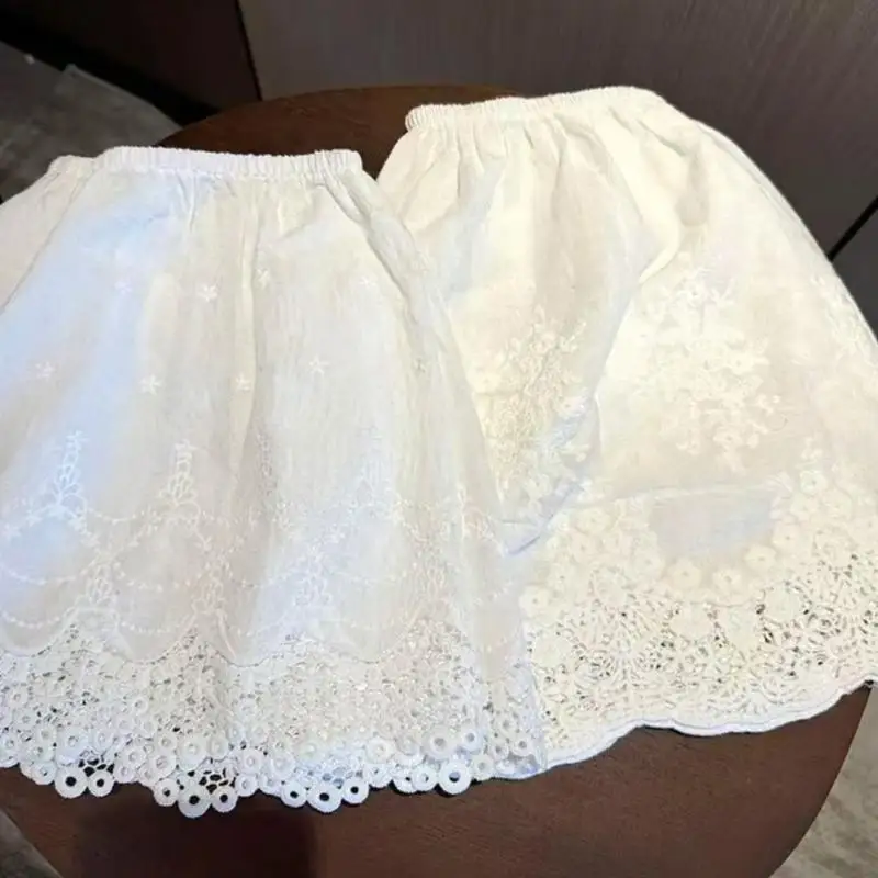 Mini-jupe réglable pour femmes, extension chemise, superposition amovible, faux haut, chemise à balayage inférieur, cadeaux,