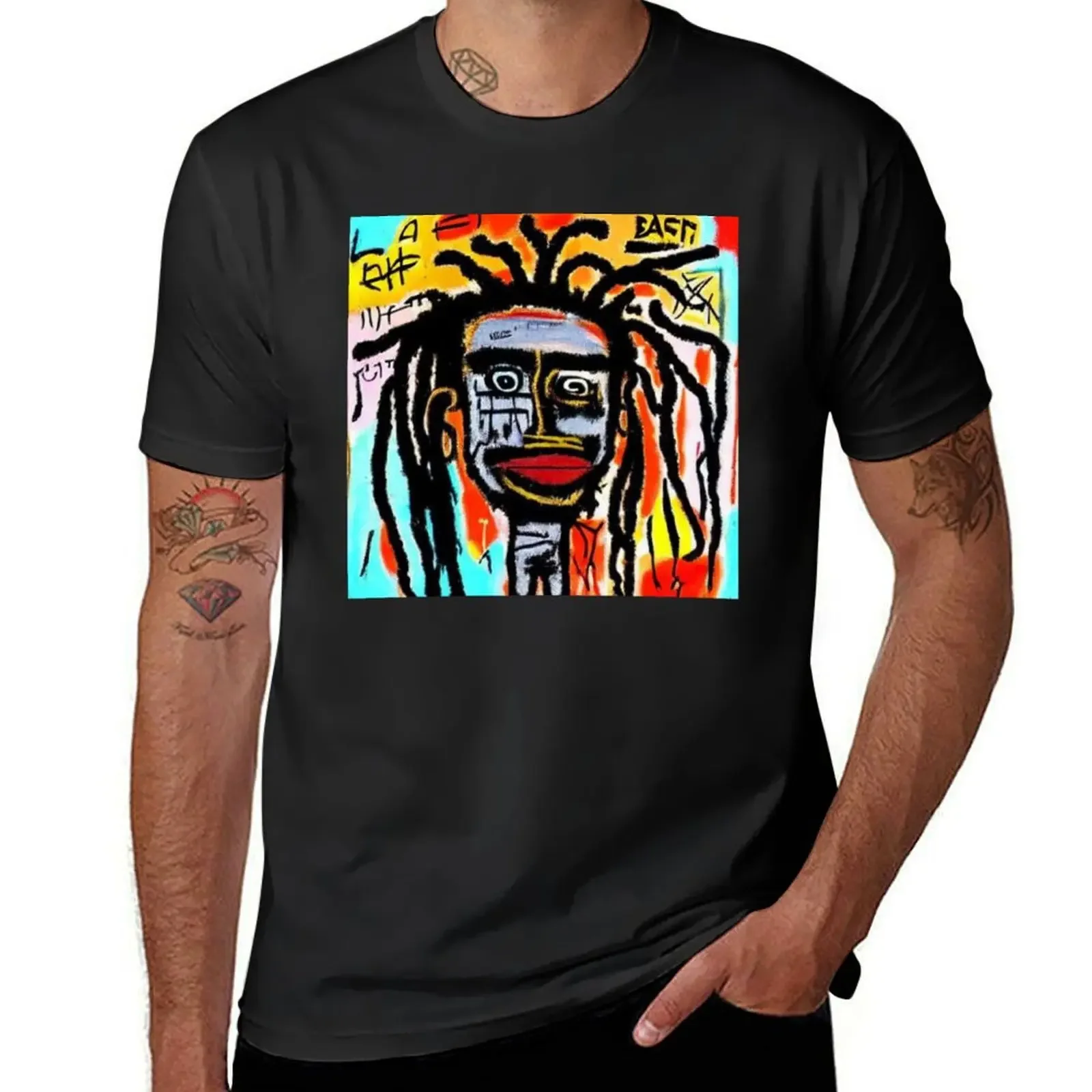 Dreadlocks Rasta Graffiti Street Art Famous T-Shirt plus size tops new edition shirts graphic tees shirts men