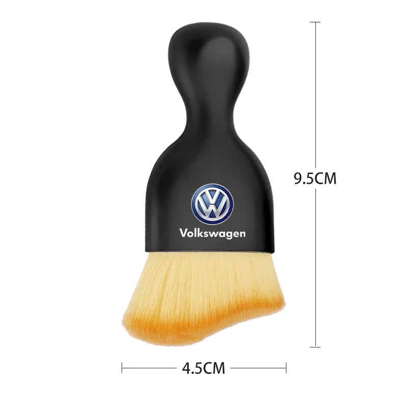 Car Interior Cleaning Tool Dashboard Air Outlet Soft Brush for VW Volkswagen Golf Polo Passat Tiguan Touran Jetta CarAccessories