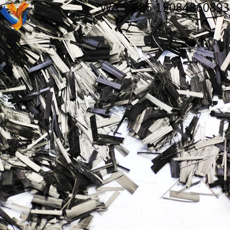 

1mm-15mm Precision Cut Carbon Fiber, Carbon Fiber Material, High Strength Chopped Fiber for Material Reinforcement