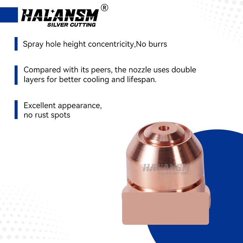 Imported copper hafnium wire plasma cutting nozzle 220975 420169 420158 420151 electrode 220971 shield  220976 420168