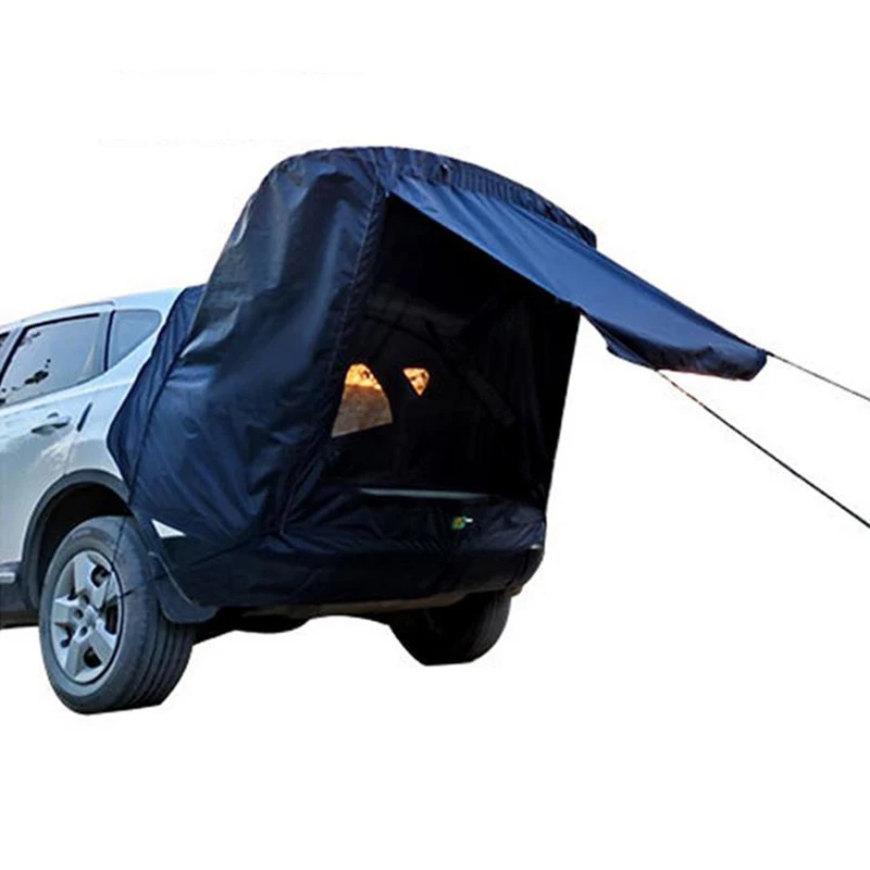 

Car Rear Cover Sun Shade Waterproof Anti Mosquito Self Driving Camping SUV Car Awning Tent