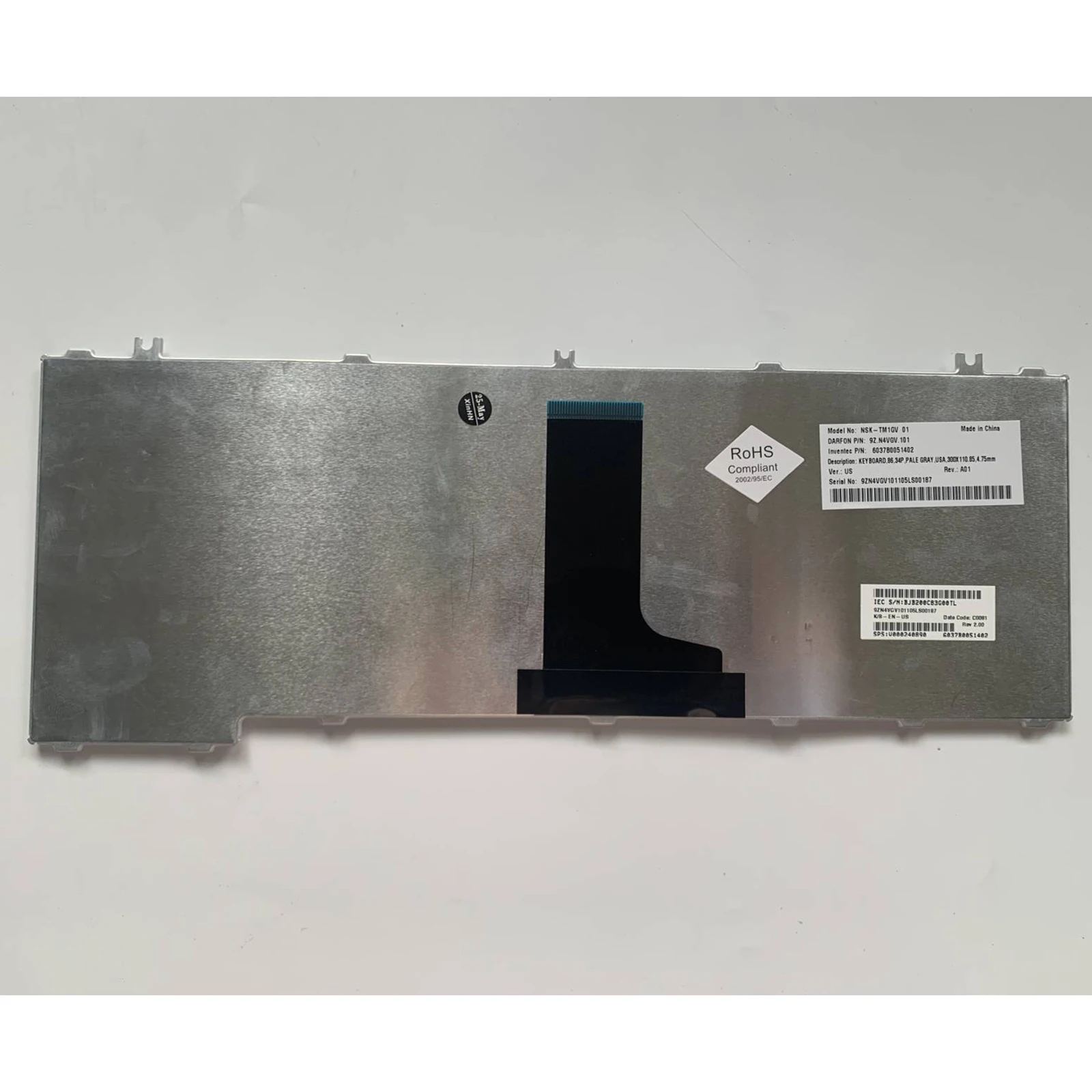 

for TOSHIBA L640D L645 L645D L600 L630 L640 Laptop keyboard US Layout