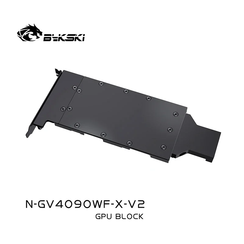 Imagem -03 - Bykski-todo o Bloco de Água da Estrutura Metálica Refrigerador para Gigabyte Rtx4090 Windforce v2 Gpu N-gv4090wf-v2 4090