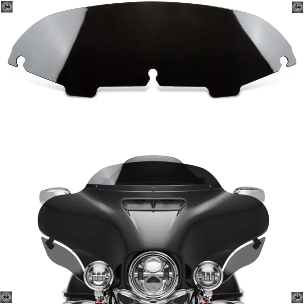 

4.5inch Motorcycle Windscreen Windshield Deflector For Harley Touring Street Glide Electra Glide Classic FLHX FLHTC 1997-2013