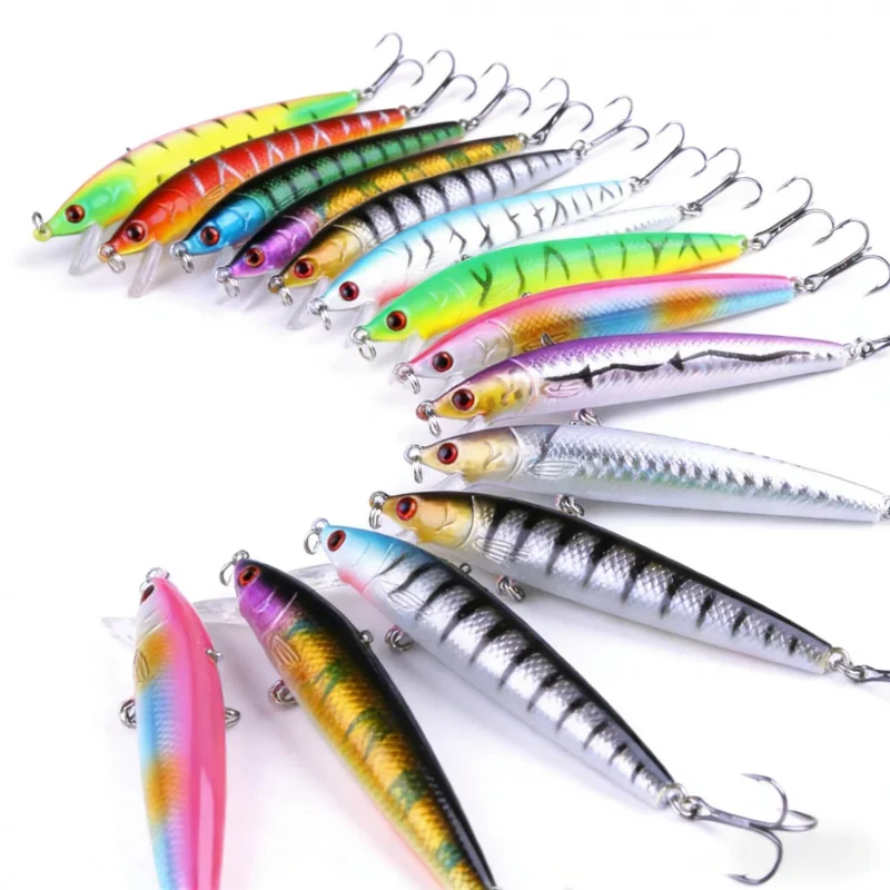 

Искусственная приманка-минноу, 10 шт., 9,5 см, 8,5 г, бионическая, шумовая, микро-приманка для пресноводной и морской рыбалки на басса и краппи, специальное рыболовное снаряжение