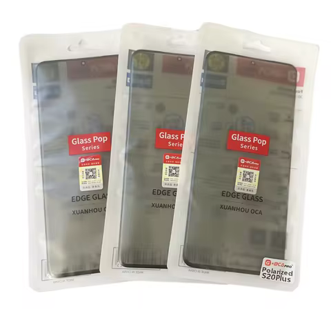 3pcs G+OCA PRO Front Touch Screen Glass OCA with Polarizer Polarized For Samsung Galaxy S20 S21 S22 S23 Ultra S8 S9 S10 Plus 5G