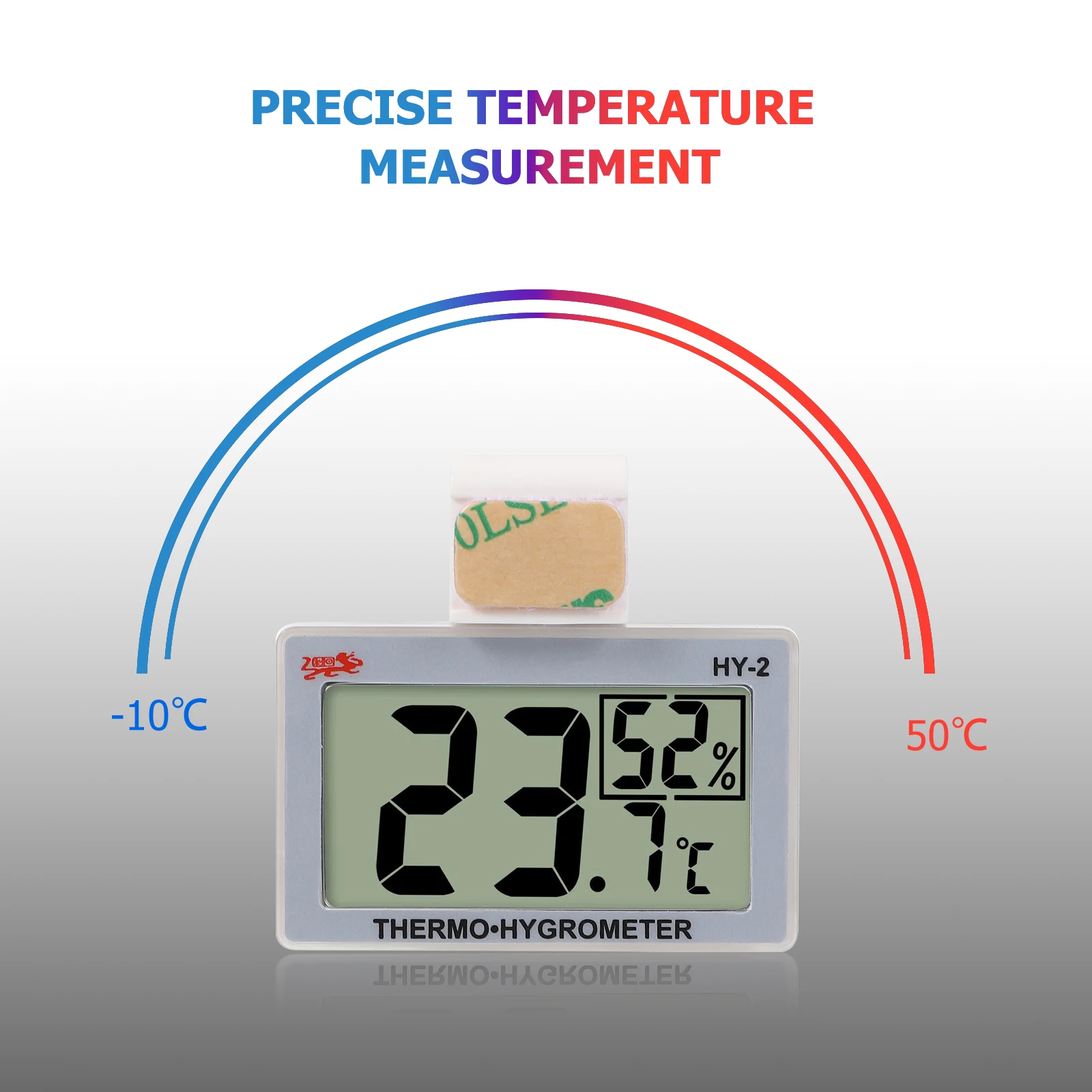 

Digital Thermometer Humidity Monitor Indoor Display Celsius Fahrenheit Converter High Precision Room Temperature Gauge Home