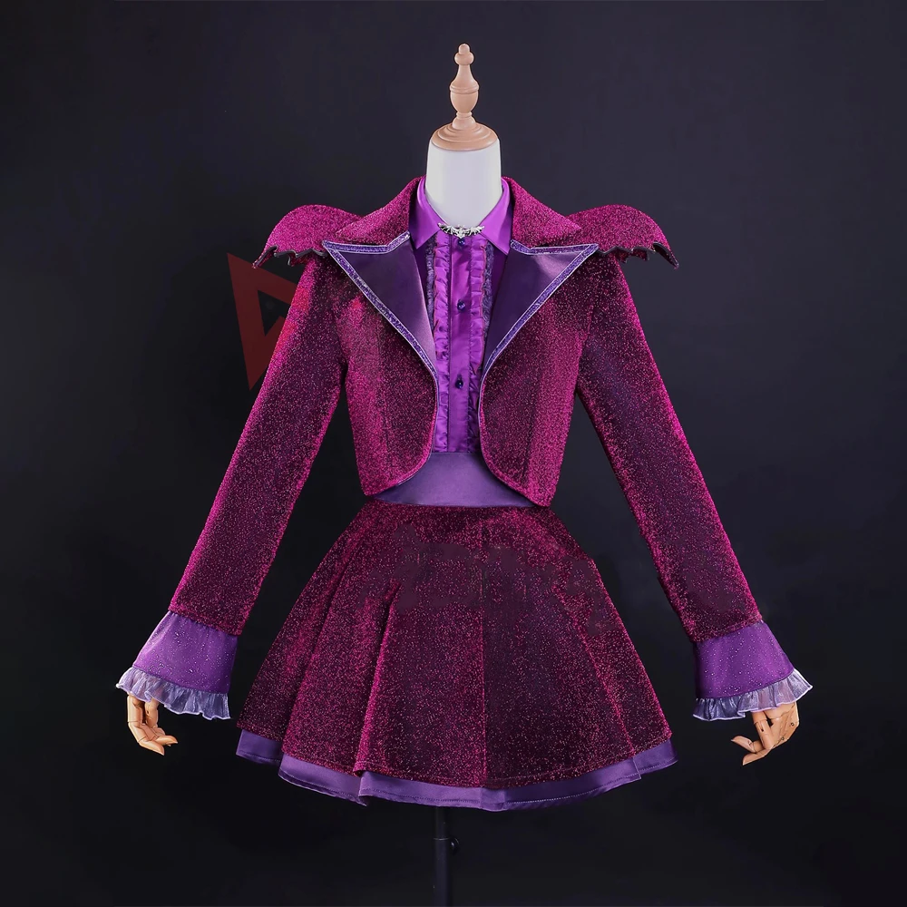 

New Teenage Vampireng Cosplay Vampirina Cosplay Costume Coat Shirt Skirt Accessories For Game Party Halloween Custom Made