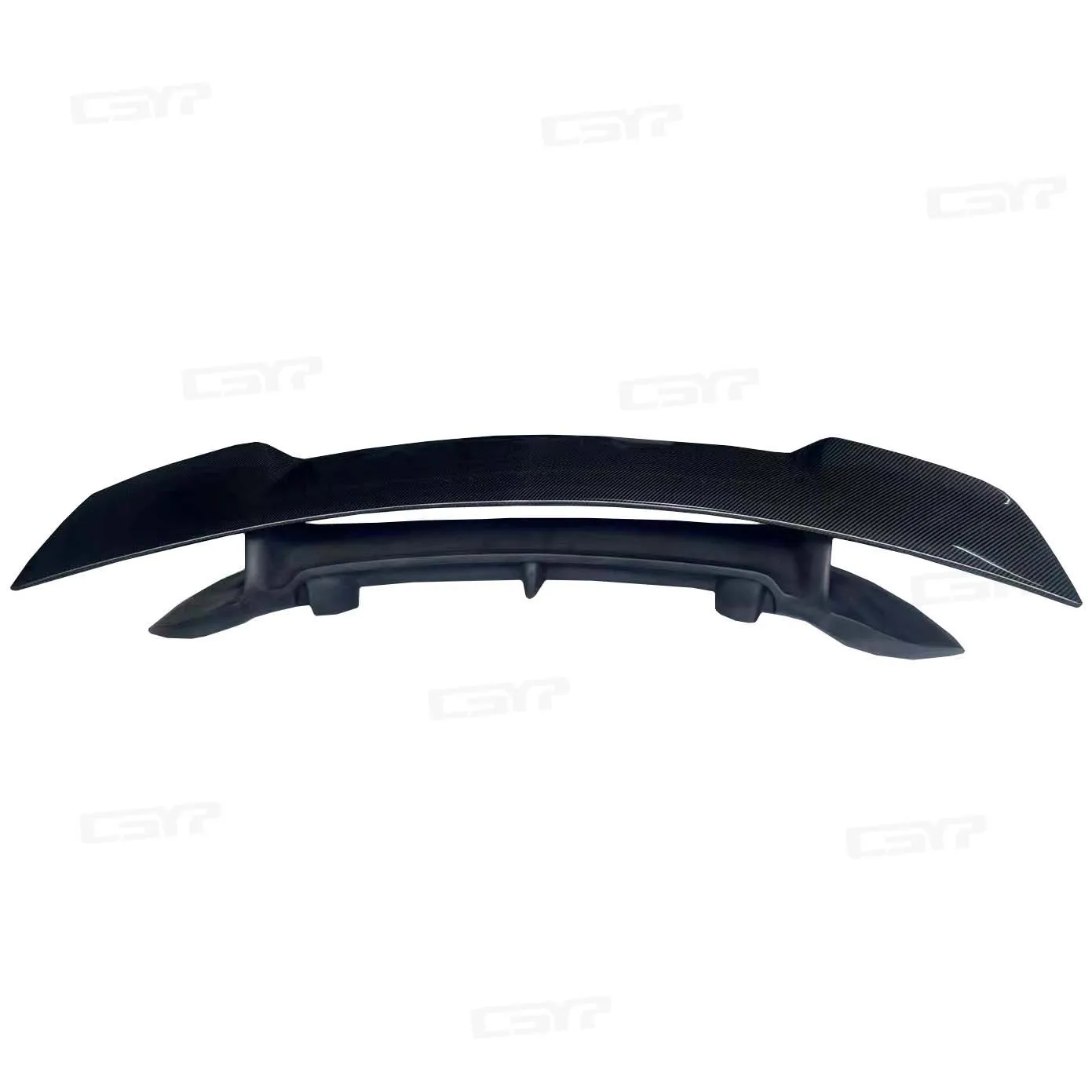 

For 911 992 Carrera Facelift Single Deck Carbon Fiber Polished Finish Rear Spoiler Tuning Wing Glue Tape or Screws