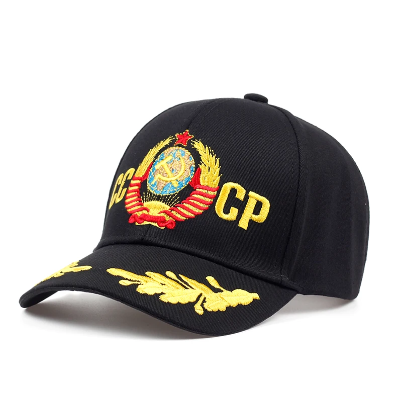 Czapka z daszkiem CCCP unisex regulowana bawełniana czapka z wyszyciem CCCP modne czapki czapki sportowe mężczyzn hurtowo