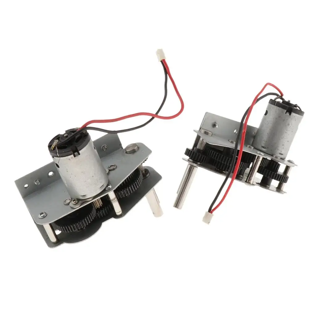 Durable Steel RC Tank Gearbox Set 1 16 Scale Upgrade for Heng Long 3888A German Tiger King Model
