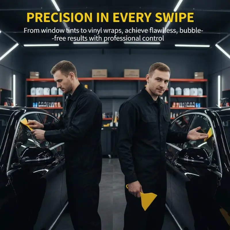Car Window Tinting Tools Window Film Headlight Film Triangular Squeegee