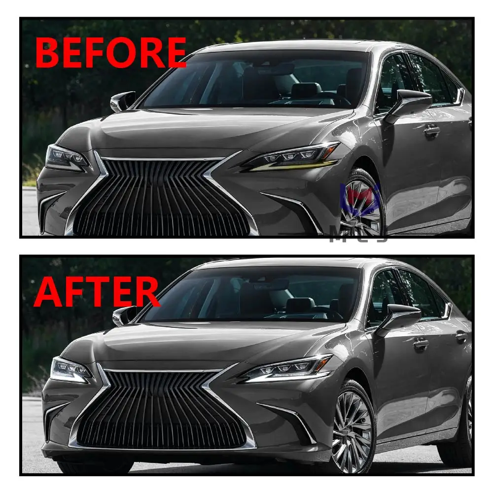 Acrylic Light Guide Strip Tube Daytime Running Light DRL Angel Eyes Headlight Replacement For Lexus ES Z10 2018-2021 High Spec - view 6
