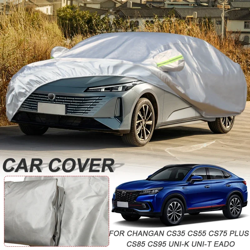 

Single Layer Waterproof Car Cover For CHANGAN CHANA CX70 CS35 CS55 CS75 EADO PLUS CS85 CS95 UNI-S UNI-K UNI-T UNI-V UNI-Z