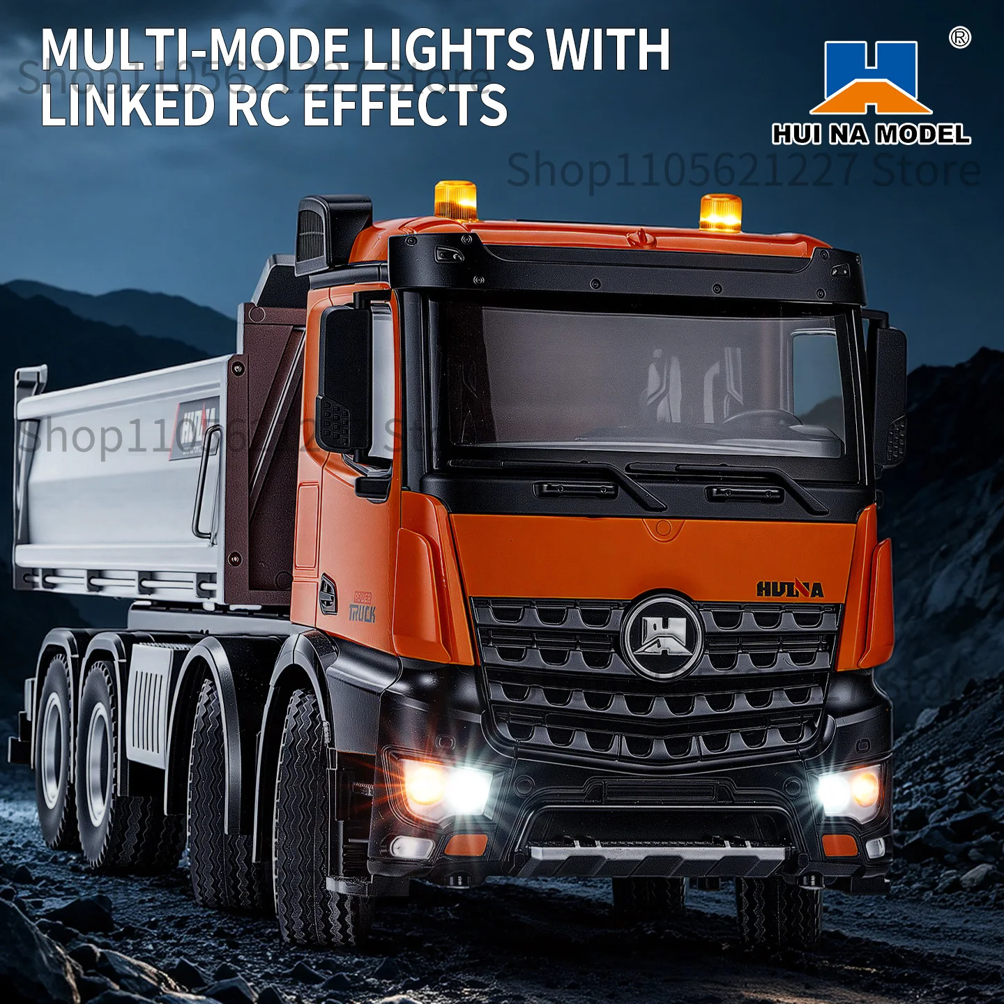 Dump Truck Toy - 새로운 1:14 Huina 1536-1 RC 트럭