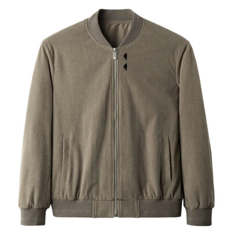 

New Baseball Jacket Men Corduroy Coats Male Loose Baseball Jackets Men's Clothing Bomber Jackets Male Outwear Fashion Coats