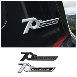 for 2008-2024 Toyota Land Cruiser Prado 120 150 Lc300 LC200 70th Anniversary Badge Exterior protective decoration