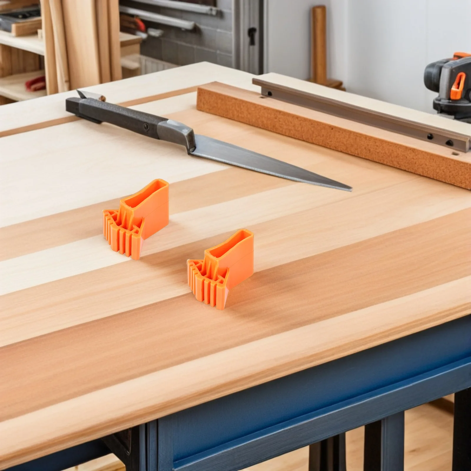 2pcs Anti-Slip Pads Thickened Feet Protector For Folding Ladder Leg Covers Heavy Duty Ladder Mat Floor Protection Construction