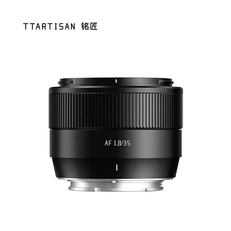 TTArtisan AF 35mm F1.8 II APS-C lens met autofocus en groot diafragma voor Sony EF ZEV10 A6400 Fuji XF-vatting X-T1 X-T4, oranje kleur