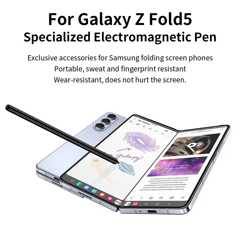 

Емкостная ручка для сенсорного экрана Samsung Galaxy Z Fold6 Z Fold 5