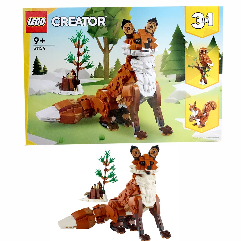 LEGO 31154 Three in One Creative Series Forest Animals: Red Fox – תיאור מפורט, ניסיון אמיתי והמלצות למשפחות שמחפשים משחק חינוכי מתקדם