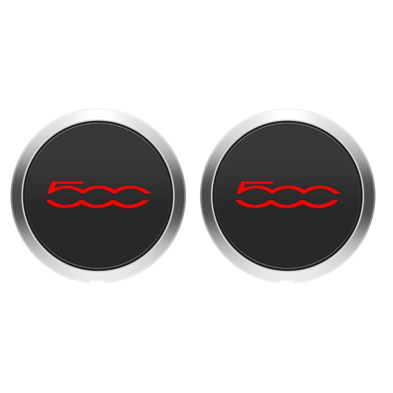 

Колпачки для ступицы колес Fiat 133, черные и красные пластиковые колпачки 68078419AC 68078421AC, пылезащитные колпачки 500, 2 шт.