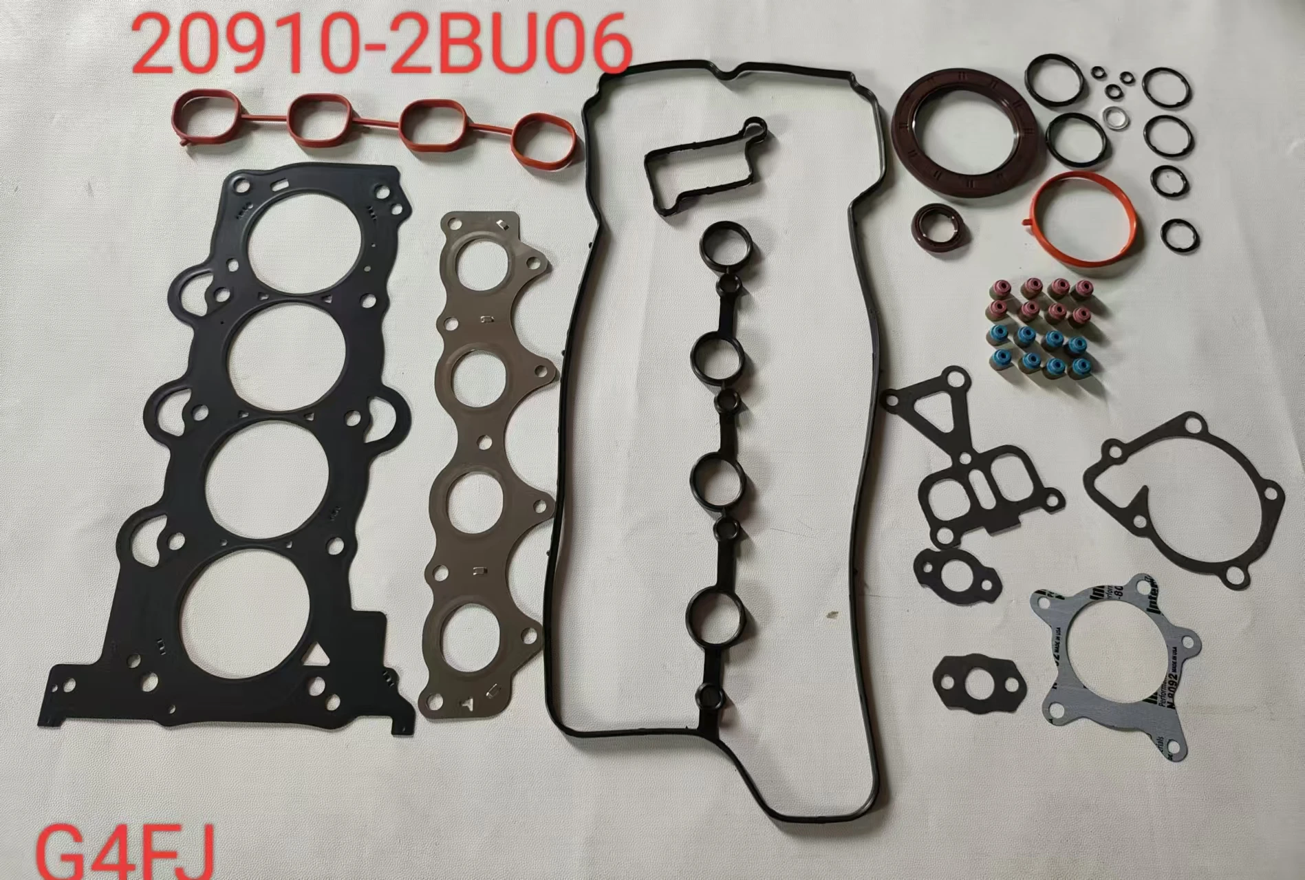 Zestaw uszczelek silnika G4LA do uszczelki głowicy cylindrów hyundai kia G4LA 20910-03B01