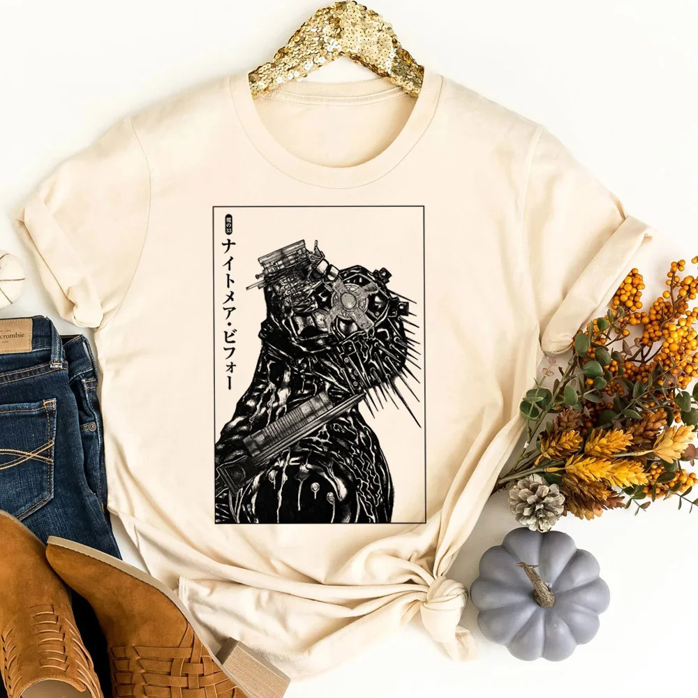 Dorohedoro top tees femme summer Retro scene  japan graphic shirt aesthetic meme streetwear dollette Psychedelic