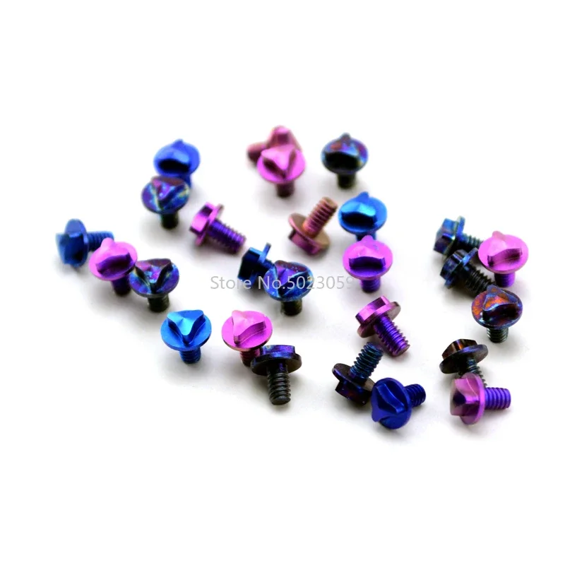 2Pieces Suit for Genuine Ultrath and troodon series rivet Knife handle Fastening Cutter shaft screw pink,blue,purple