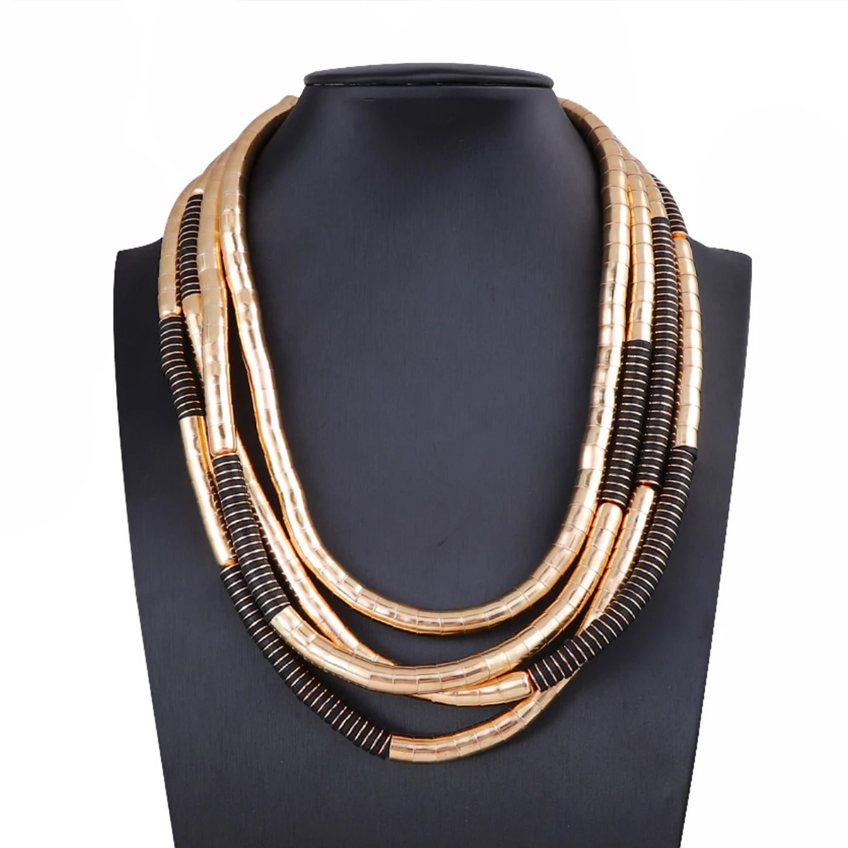 

2025 New ZAA Vintage Multi-layer Metal Chains Necklaces for Women Statement Jewelry Bracelets Necklaces Gifts