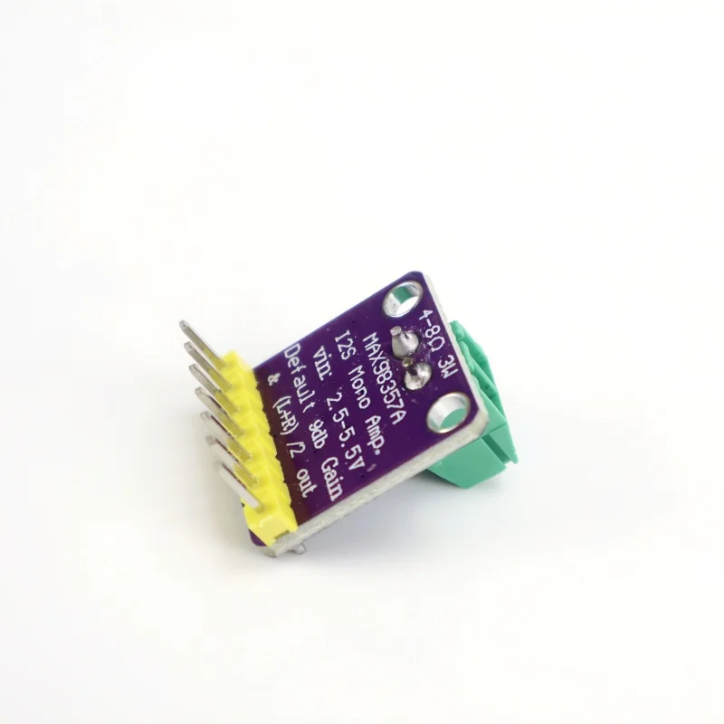 2 шт. MAX98357 I2S 3,2 Вт модуль аудиоусилителя без фильтра поддержка усиления класса D ESP32 Raspberry Pi