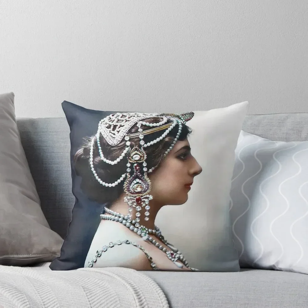 

Mata Hari Throw Pillow Cushion Cover For Sofa Cushion Covers For Living Room sleeping pillows pillow