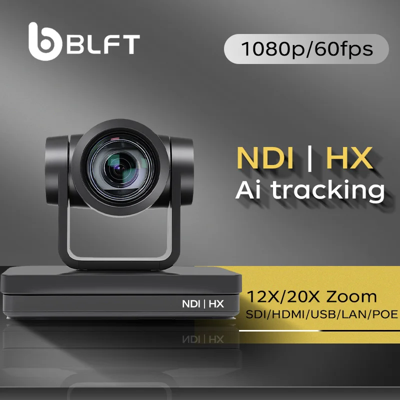 

NDI PTZ Conference Camera 12x 20x Optical Zoom AI Auto Tracking Ptz Video Conference/Church/Events Camera with SDI HDMI USB IP