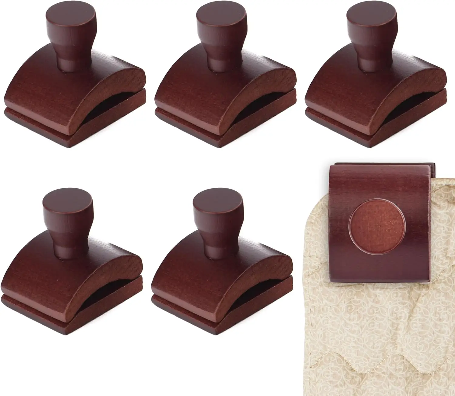 Pack Of 6 Wood Quil…