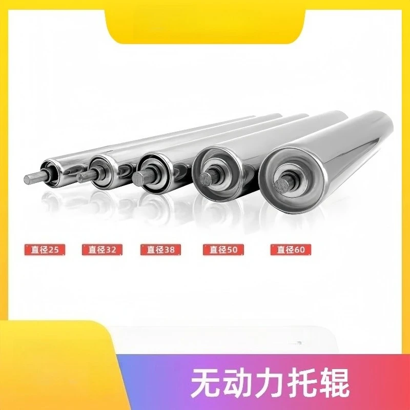 10pcs Galvanized Stainless Steel Idler Roller Double Row Sprocket Conveyor Rubber Coated Driven & Non-powered Drum For Assembly