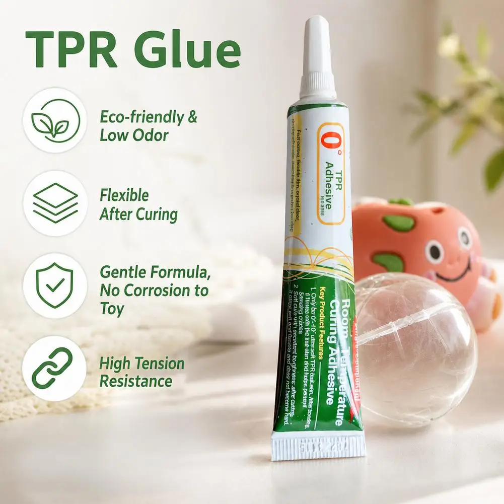 TPR Special Adhesive Transparent Soft TPR Pinch Ball Sealing Adhesive Sailor Made Ball Bottom Adhesive
