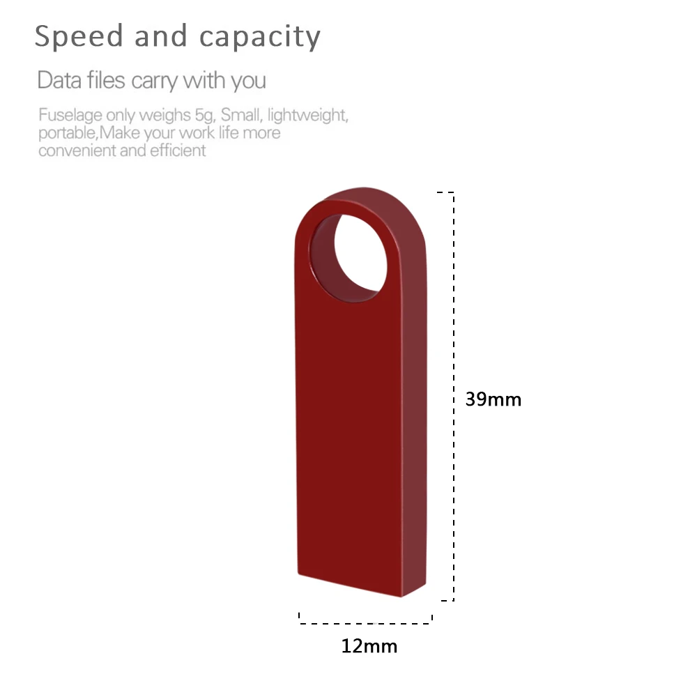 Pamięć USB darmowy własne Logo dysk metalowe pióro 64GB 128GB pamięć USB 32GB 16GB 8GB 4GB Pendrive 4GB dysk Flash dla muzyki